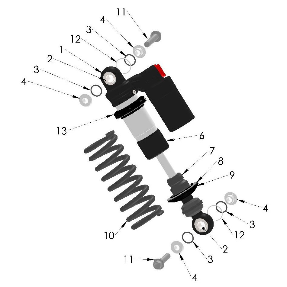 25-CX50FWE-Shock Shock 2025 Cobra CX50FWE - Image 1